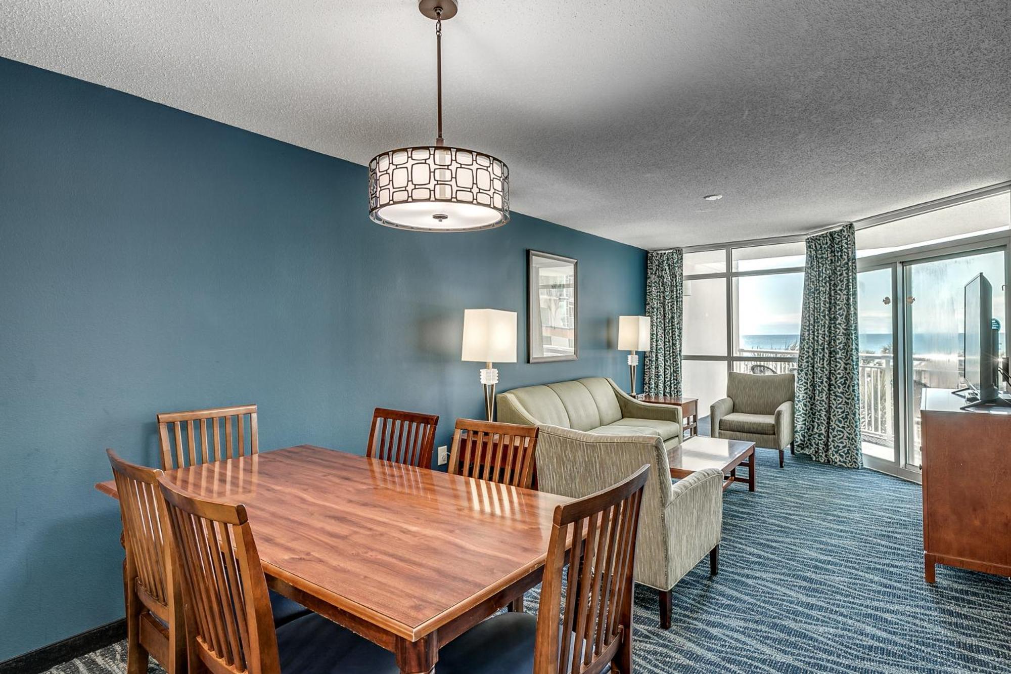 Angle Ocean Front Three-Bedroom Suite Partial View